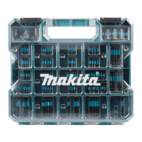Coffret d'embouts 100 pcs + compartiments de rangement - MAKITA - E-24826