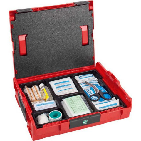Mallette à outils Premiers secours, Dimensions : 442 x 357 x 117 mm, Modèle 102, Poids 3200 g