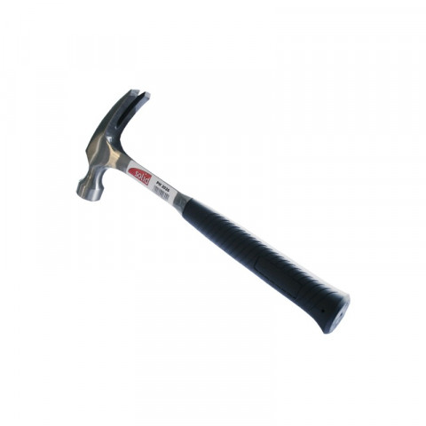 Marteau de coffreur droit forgé monobloc solid.