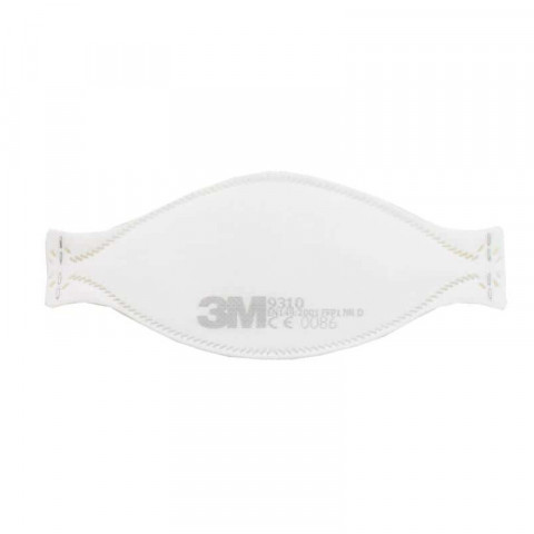 Masque 3m 9310 anti-poussières pliable ffp1 sans soupape x 10