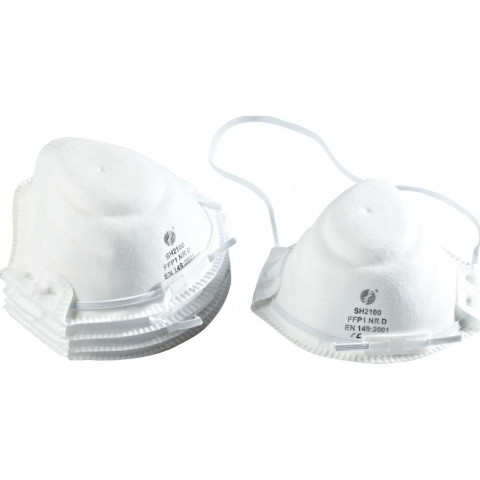 Pack de 5 masques respiratoires dickies ffp1d