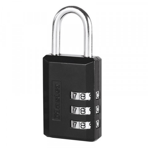 Master lock - 931689 - cadenas acier à combinaison - anse 23 mm - longueur 30 mm