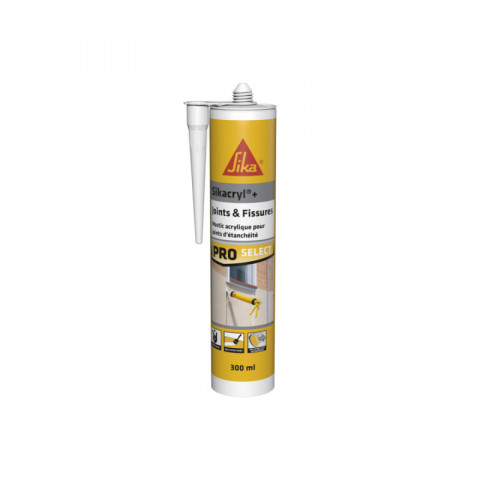Mastic acrylique sika sikacryl plus - chêne - 300ml