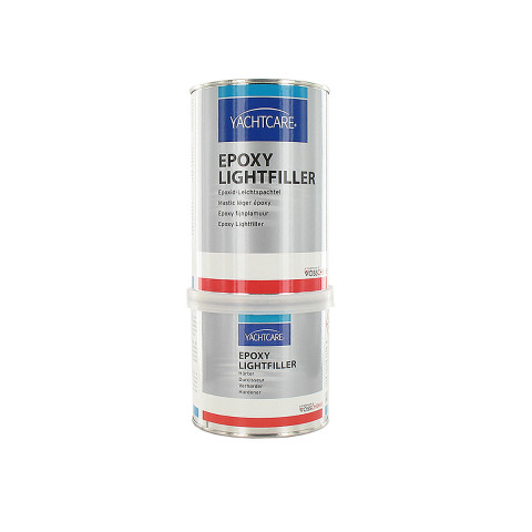 Mastic léger epoxy lightfiller avec durcisseur yachtcare 1,2 kg