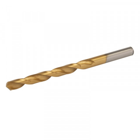 Mèche en acier rapide HSS titanée - 6,5 mm