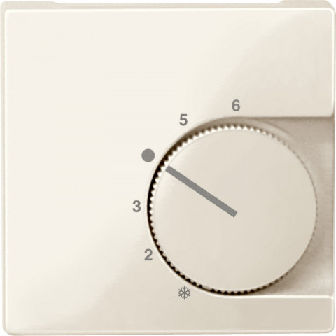 Merten m-plan - enjoliveur pour thermostat d'ambiance - blanc brillant (mtn534744)