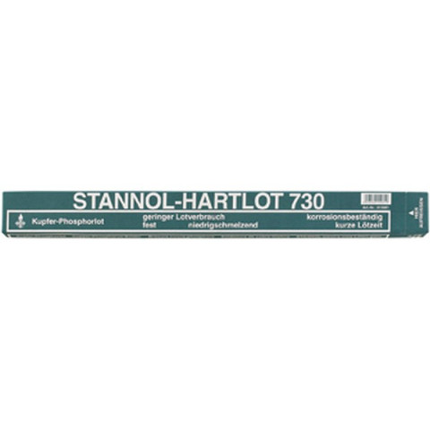 Métal d'apport 730 (cuivre-phosphore), Stannol, Ø : 2,0 mm, Long. de la barre 500 mm