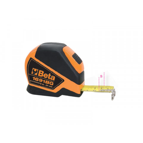 Mètre à ruban BetaGrip 1691BG/5 BETA 016910105