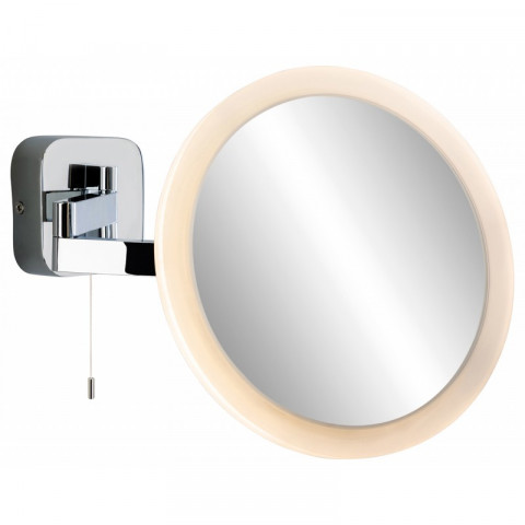 Miroir magnifying, chrome