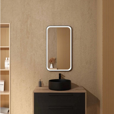 Miroir 80x45 avec LED - UBY LED Aurlane - MIR037