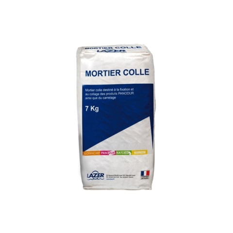 Mortier-colle gris pour fixation et carrelage panodur sac de 7 kg