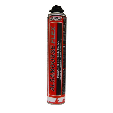 Mousse Polyuréthane ALSAMOUSSE flexible 750 ml - PO08144