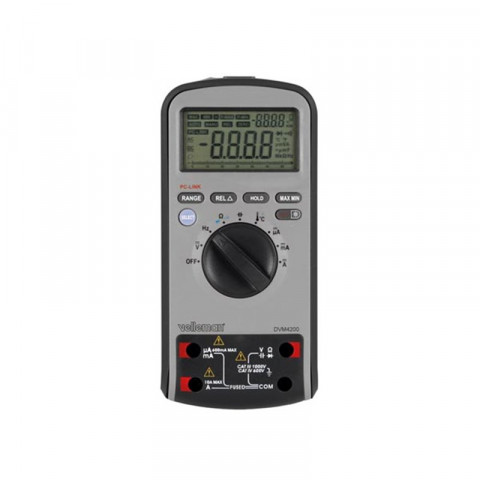 Multimètre True Rms Multifonctions À Interface Usb - 6600 Points