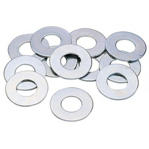 Boîte 50 rondelles ordinaires acier zingué ø30 negoce-plus - 31 x 55 x 3 mm - or30blc