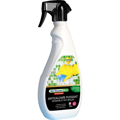 Nettoyant professionnel détartrant anticalcaire puissant - net'guard 750 ml