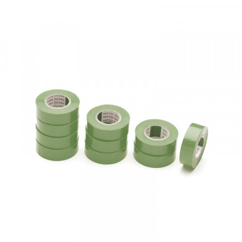 Nitto - Ruban Adhesif Isolant - Vert - 19 Mm X 10 M