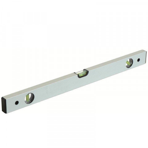 Niveau à eau profilé aluminium 500 mm 3 fioles incassables outils mesures helloshop26 3417081