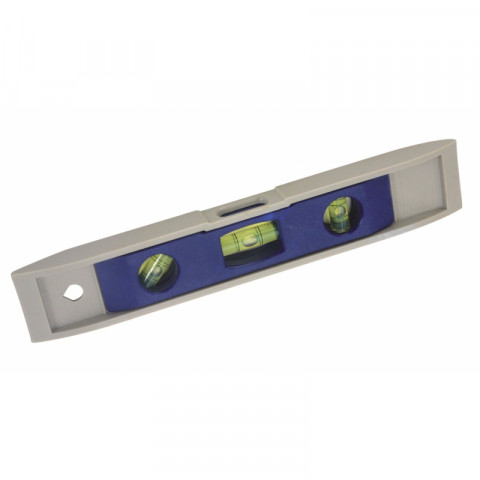 Niveau a eau torpedo 3 fioles 230 mm pratique et facilement transportable helloshop26 3417067