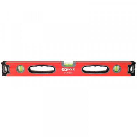 Niveau aluminium à double semelle fraisée, 1,5m