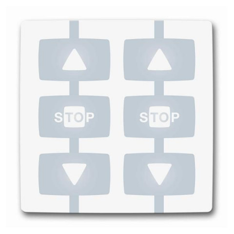 Télécommande / emetteur niceway 2 automatismes: montée/stop/descentenice