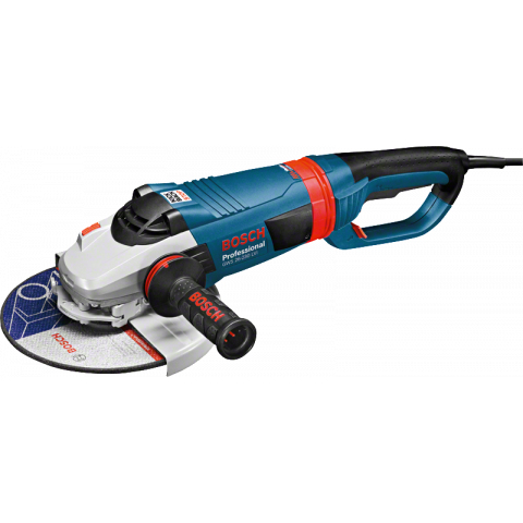 Meuleuse angulaire bosch gws 26-230 lvi - 2600 w ø230 mm - avec poignée vibrationcontrol - 0601895h04