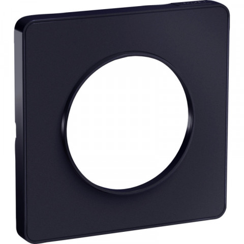 Odace touch- plaque de finition 1 poste - anthracite (s540802)