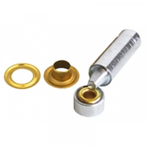 Œillets laiton Ø 10 mm + outil de pose