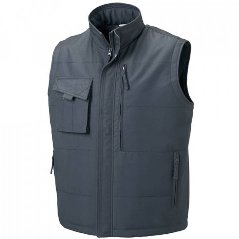 Gilet sans manches de travail heavy Duty Russell - Coloris et taille au choix