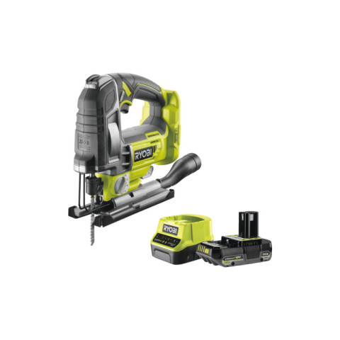 Pack ryobi scie sauteuse pendulaire r18js7-0 - 18v oneplus brushless - 1 batterie 2.0ah - 1 chargeur rapide