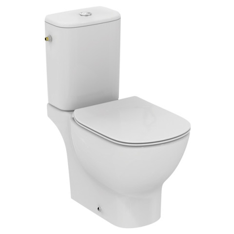 Wc Siège Couvercle De Toilettes Abattant Abattant WC Avec automatisme de descente Cascade 