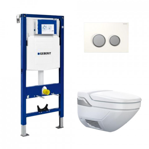 Pack WC lavant Geberit AquaClean 8000 complet 3 en 1 en applique