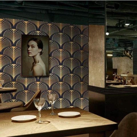 Papier peint art déco des années 1930 - ARTDECO++