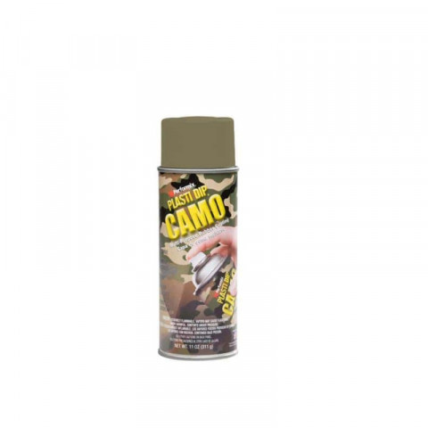 Peinture aérosol plasti dip camouflage vert 400 ml