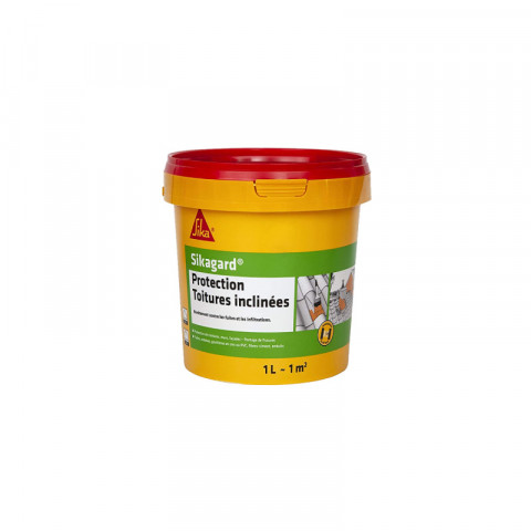Peinture de protection sika sikagard protection toiture inclinée - beige - 1l