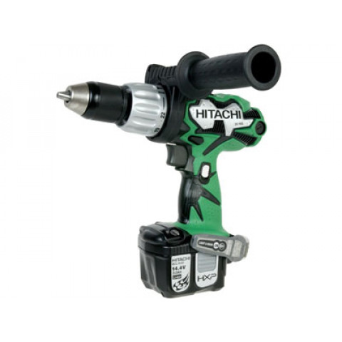 Perceuse/visseuse à percu. 13mm 14.4V 3Ah 52Nm DV 14DL HITACHI