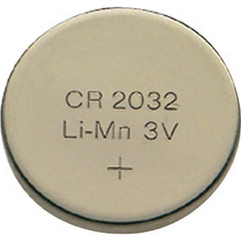 Pile de rechange pour les instruments de mesure numériques, Type : CR 2032, Modèle 3 V, lithium