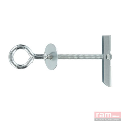 Boite de 50 chevilles à bascule avec piton 0-6x125 - 84182