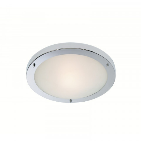 Plafonnier 60w rondo, chrome
