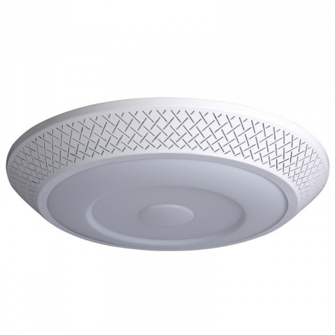 Plafonnier blanc techno 1 ampoule 10 cm