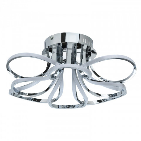 Plafonnier chromé techno   17.5 cm