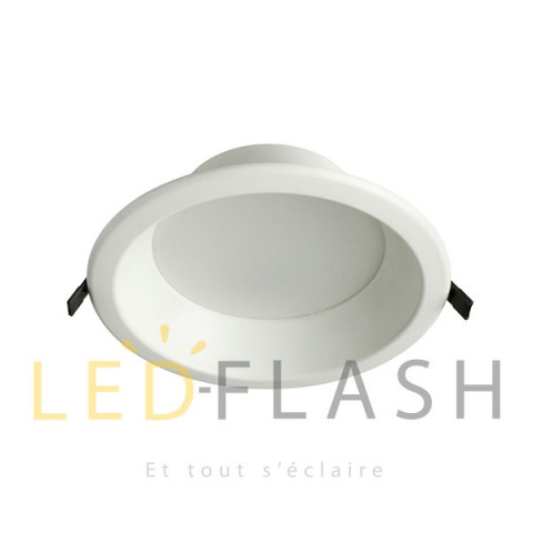 Plafonnier encastré LED Inspire Activate - Downlight LED - Couleur eclairage - Blanc neutre, Wattage - 16W