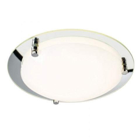 Plafonnier foster, verre, 18w