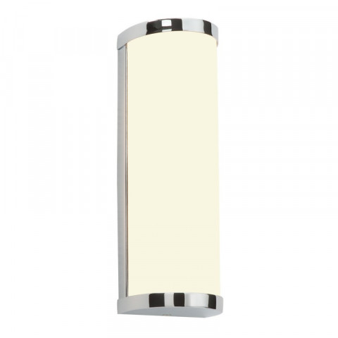 Plafonnier ice, chrome et verre opale