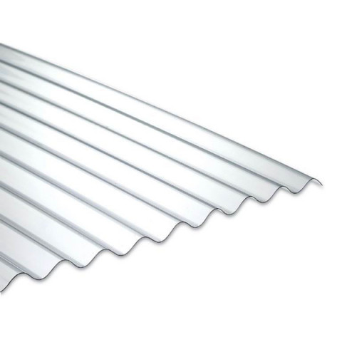 Tôle Ondulée Transparente En Rouleau Onduline Plaque Ondulee Transparente Polycarbonate 2 X 1 12 M