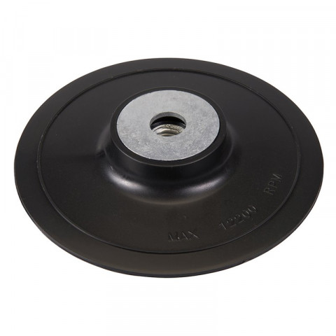 Plateau-support ABS pour disques fibres - 100 mm