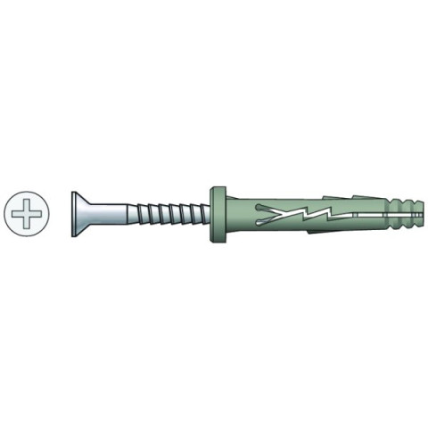 Cheville à frapper NHSF 6-30 T - Boite de 200 pièces - PO24570