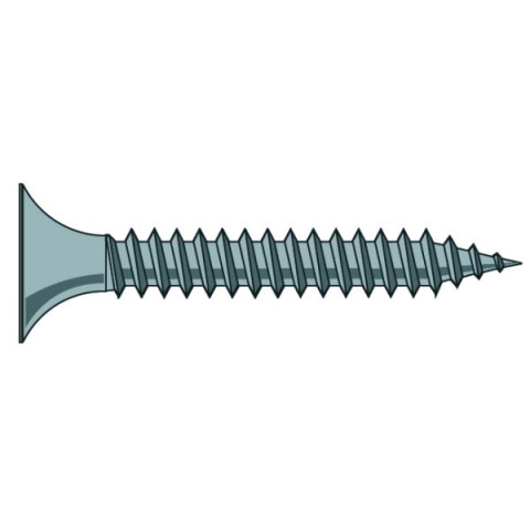 Vis placo/métal 3,5 x 25 phosphatée - Boite de 1000 pièces - PO67005