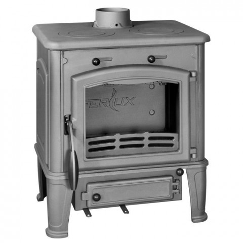 Ferlux poêle à bois en fonte c 12,8kw