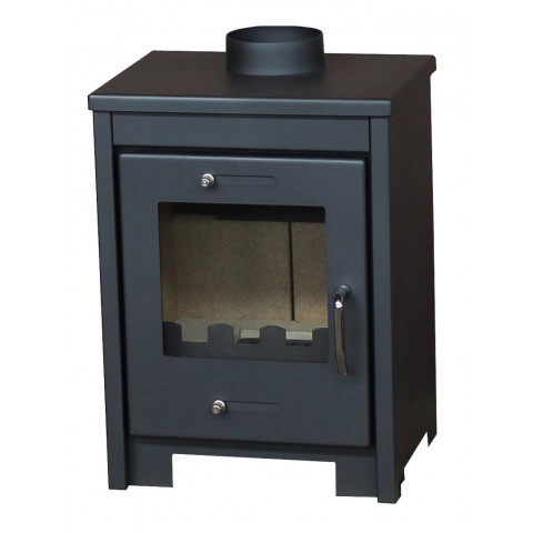 Poele a bois ruby 1 8.0kw h66xl46xp40