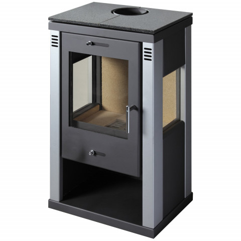 Poêle à bois vision s 7,5kw - 10kw  serpentine